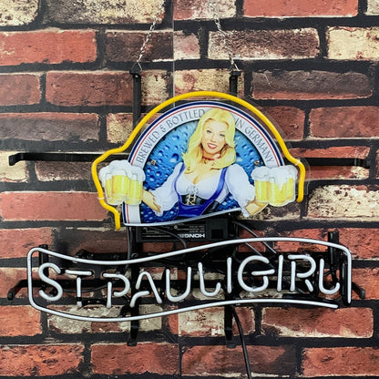 Germany St Pauli Girl Beer Neon Signs - Club Rehab