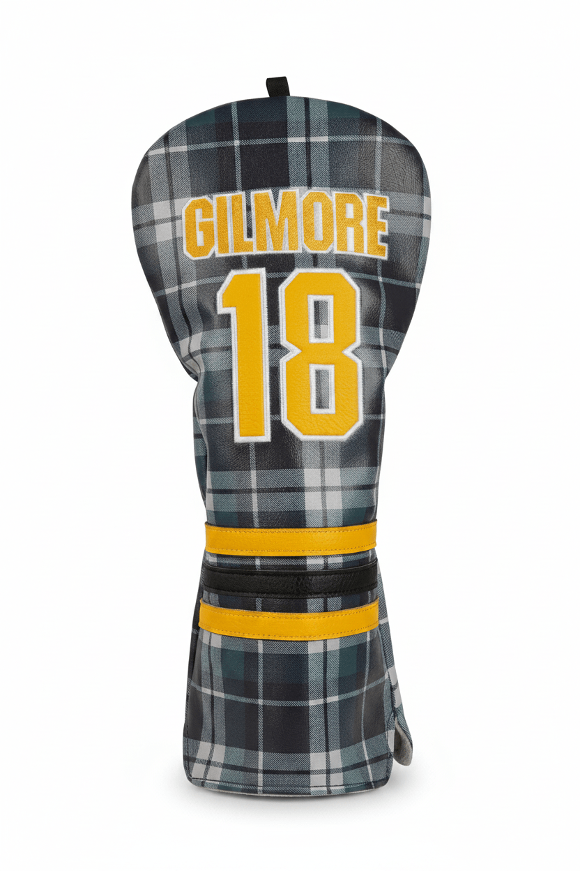 Gilmore 18 Plaid Driver Headcover - Club Rehab