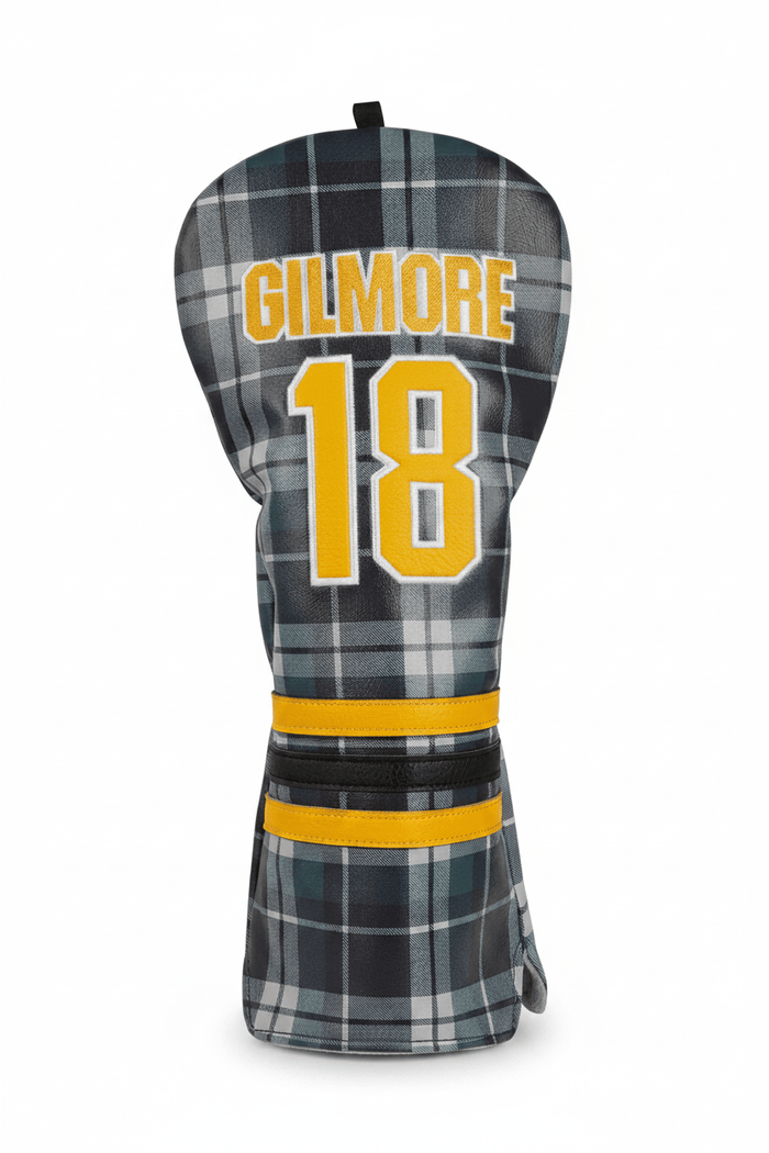 Gilmore 18 Plaid Driver Headcover - Club Rehab