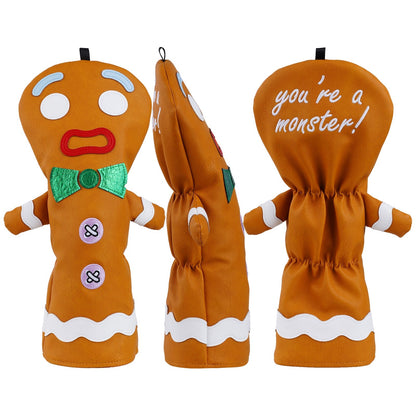 Gingerbread “Monster” Driver Headcover - Driver - Club Rehab