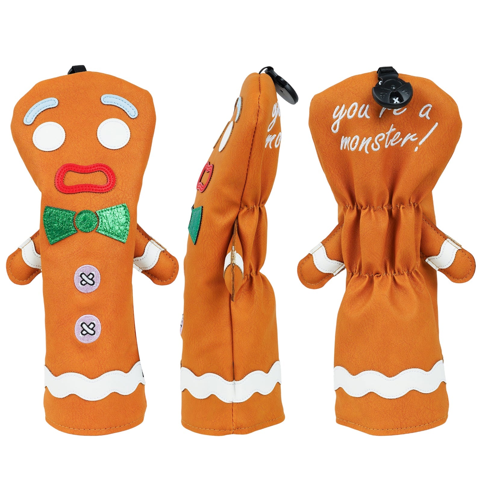Gingerbread “Monster” Driver Headcover - Fairway - Club Rehab