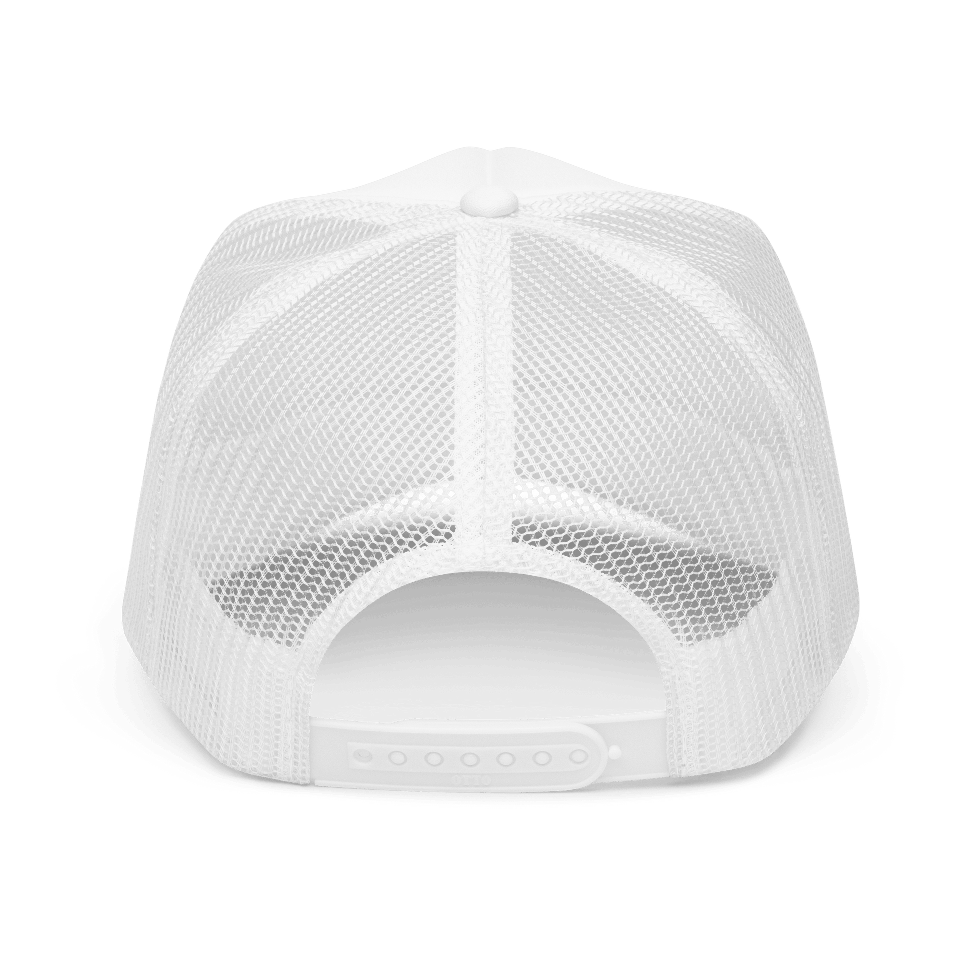 Girls Are Players, Too Embroidered Golf Trucker Hat - White - Club Rehab