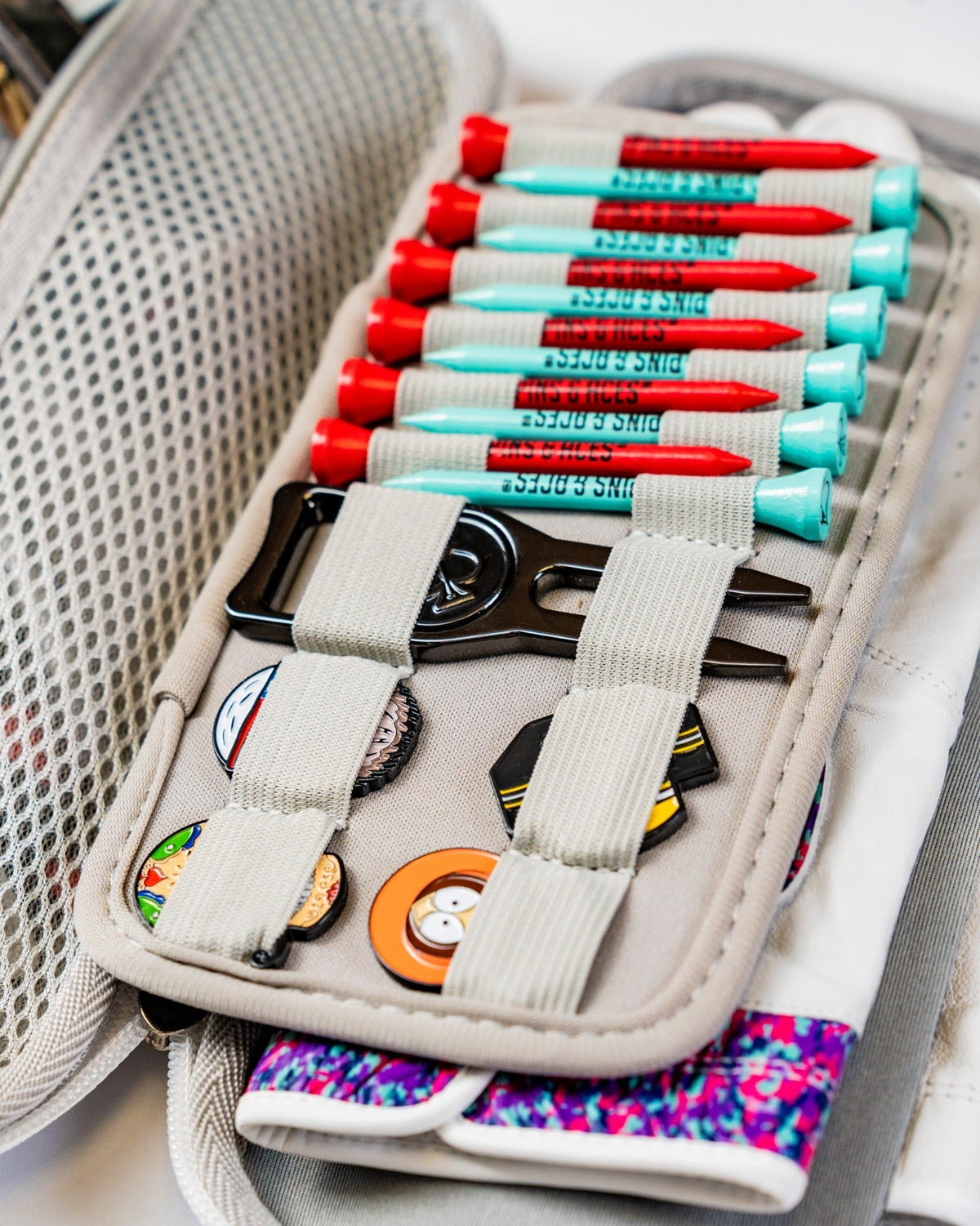 Glove & Accessory Caddie - Gray - Club Rehab