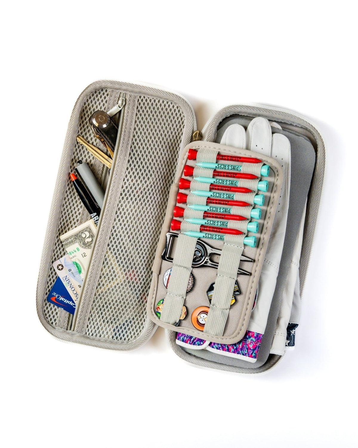 Glove & Accessory Caddie - Gray - Club Rehab