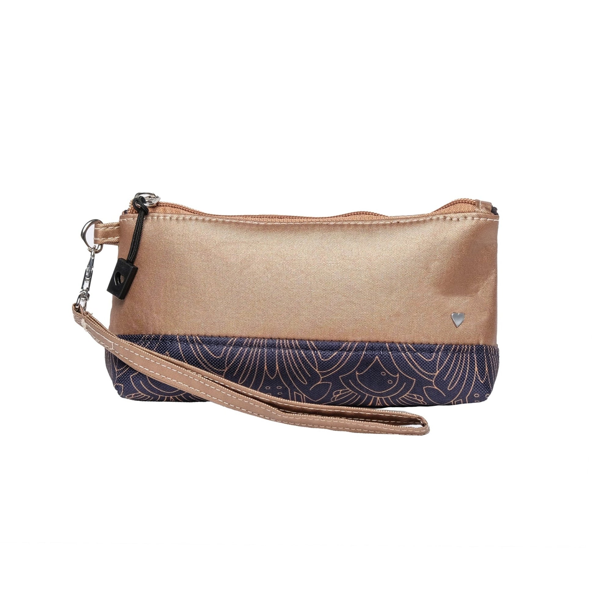 Golden Era Wristlet with Removeable Strap - Club Rehab