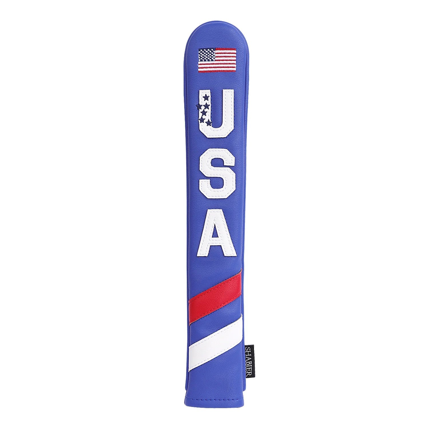 Golf Alignment Stick Cover PU Leather - Stars & Stripes - Club Rehab