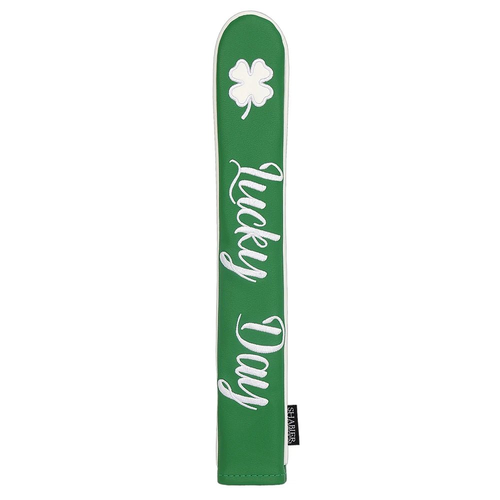Golf Alignment Stick Cover PU Leather - Lucky Day - Club Rehab