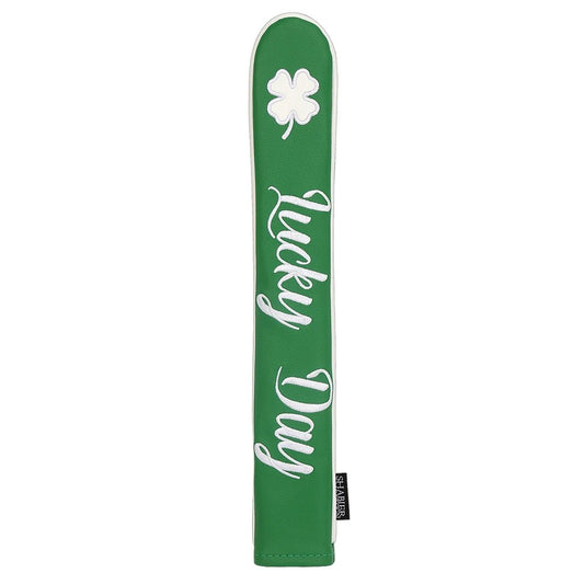 Golf Alignment Stick Cover PU Leather - Lucky Day - Club Rehab