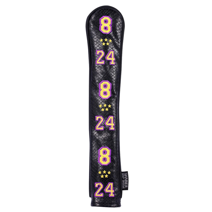 Golf Alignment Stick Cover PU Leather - Black Mamba Tribute - Club Rehab
