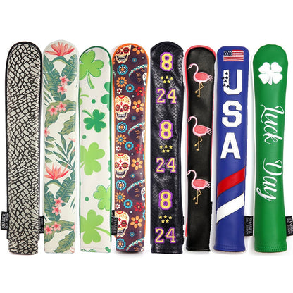 Golf Alignment Stick Cover PU Leather - The GOAT 23 - Club Rehab