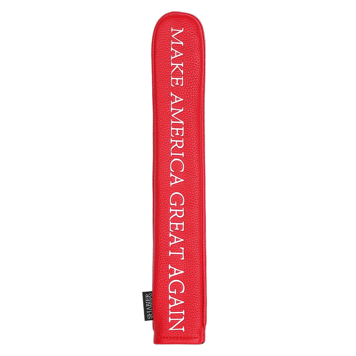 Golf Alignment Stick Cover PU Leather - Make Golf Great Again - Club Rehab
