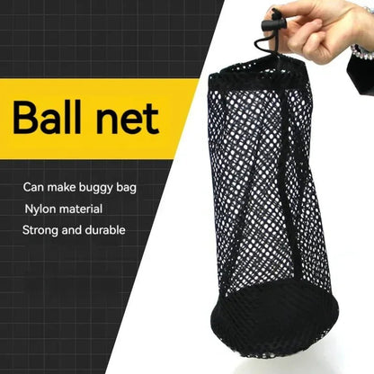 Golf Ball Organizer for 12/25/50 Balls – Drawstring Nylon Mesh Bag - Club Rehab - Medium - 25 BallsGolf Ball Organizer for 12/25/50 Balls – Drawstring Nylon Mesh Bag