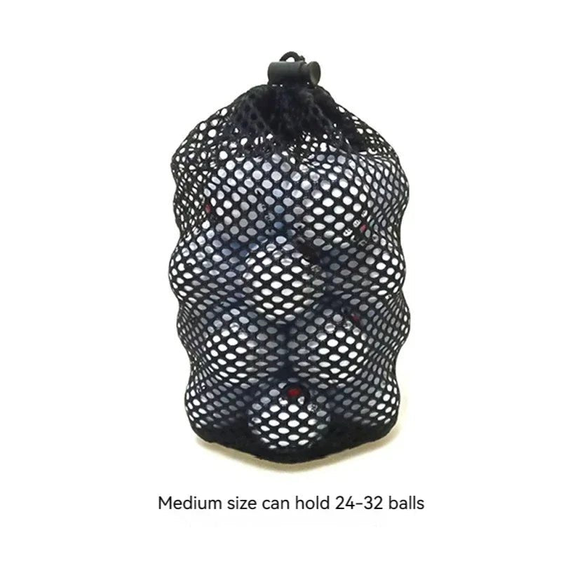 Golf Ball Organizer for 12/25/50 Balls – Drawstring Nylon Mesh Bag - Club Rehab - Large - 50 BallsGolf Ball Organizer for 12/25/50 Balls – Drawstring Nylon Mesh Bag