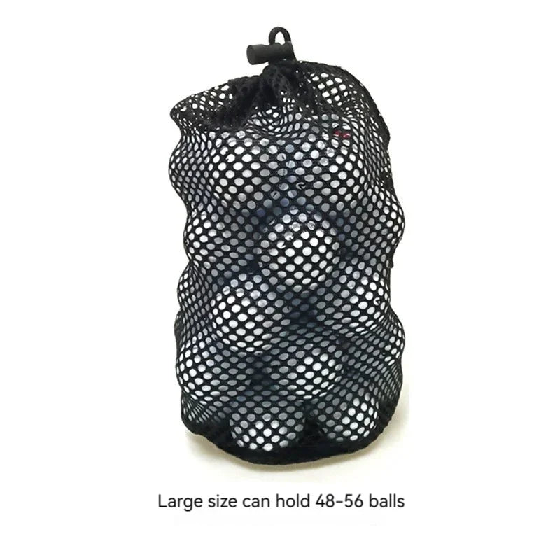 Golf Ball Organizer for 12/25/50 Balls – Drawstring Nylon Mesh Bag - Club Rehab - Large - 50 BallsGolf Ball Organizer for 12/25/50 Balls – Drawstring Nylon Mesh Bag