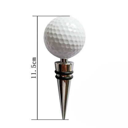 Golf Ball Wine Bottle Stopper – Sleek Sealer for Golf Lovers - Club Rehab