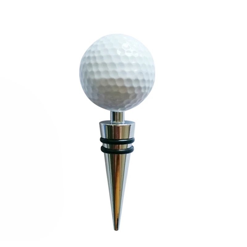 Golf Ball Wine Bottle Stopper – Sleek Sealer for Golf Lovers - Club Rehab