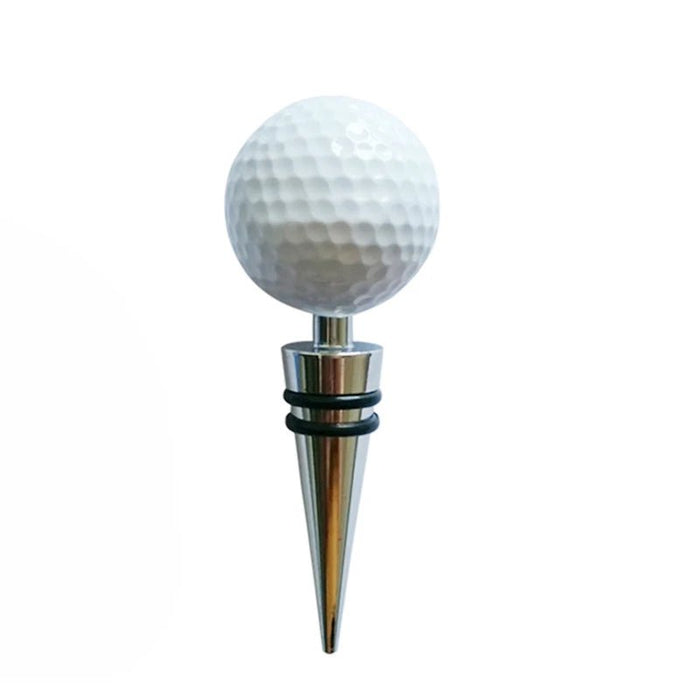 Golf Ball Wine Bottle Stopper – Sleek Sealer for Golf Lovers - Club Rehab