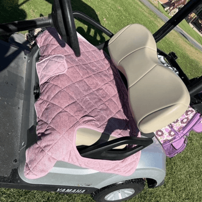 Golf Cart Seat Covers - Khaki - Club Rehab