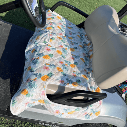 Golf Cart Seat Covers - Khaki - Club Rehab