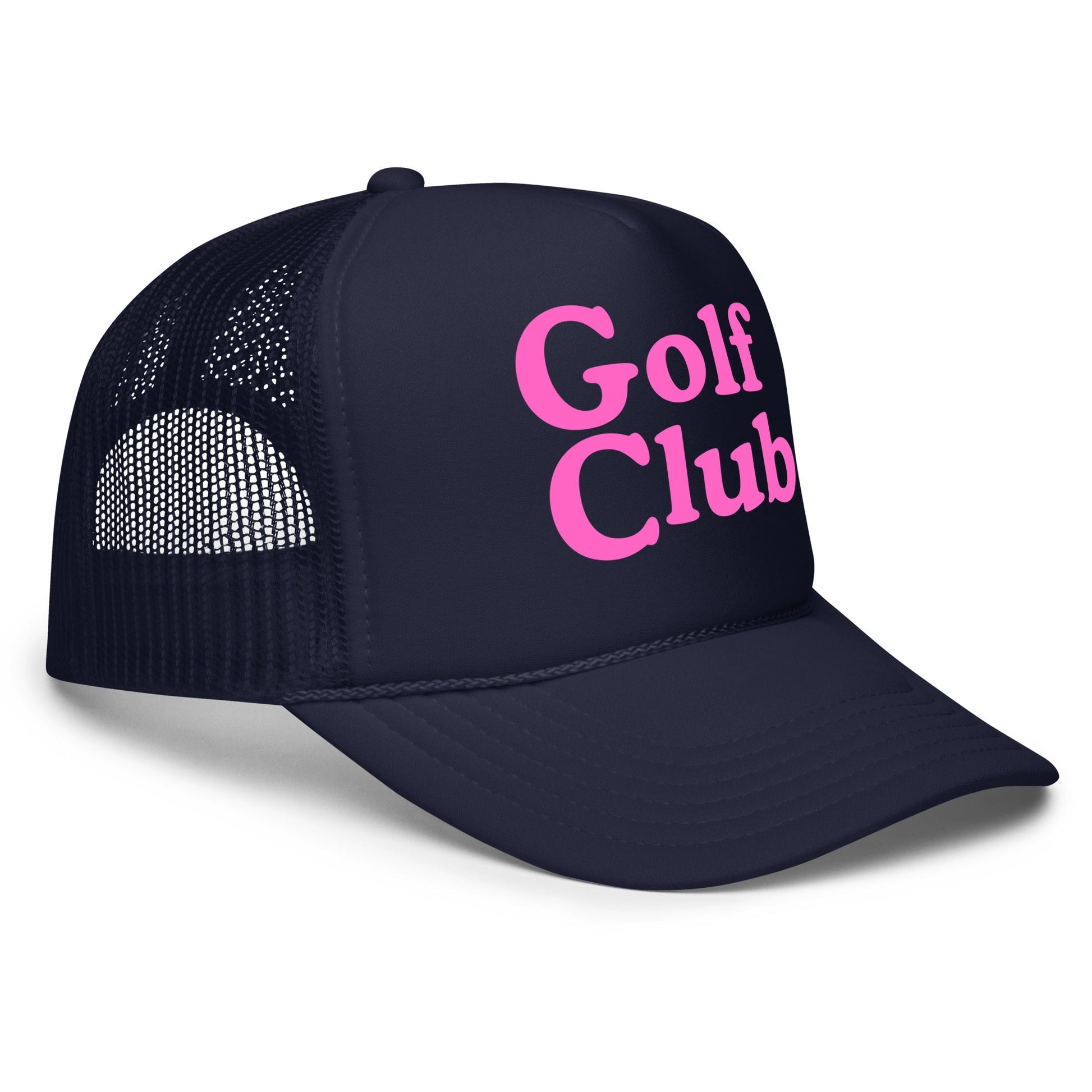 "Golf Club" Trucker Hat - Navy - Club Rehab