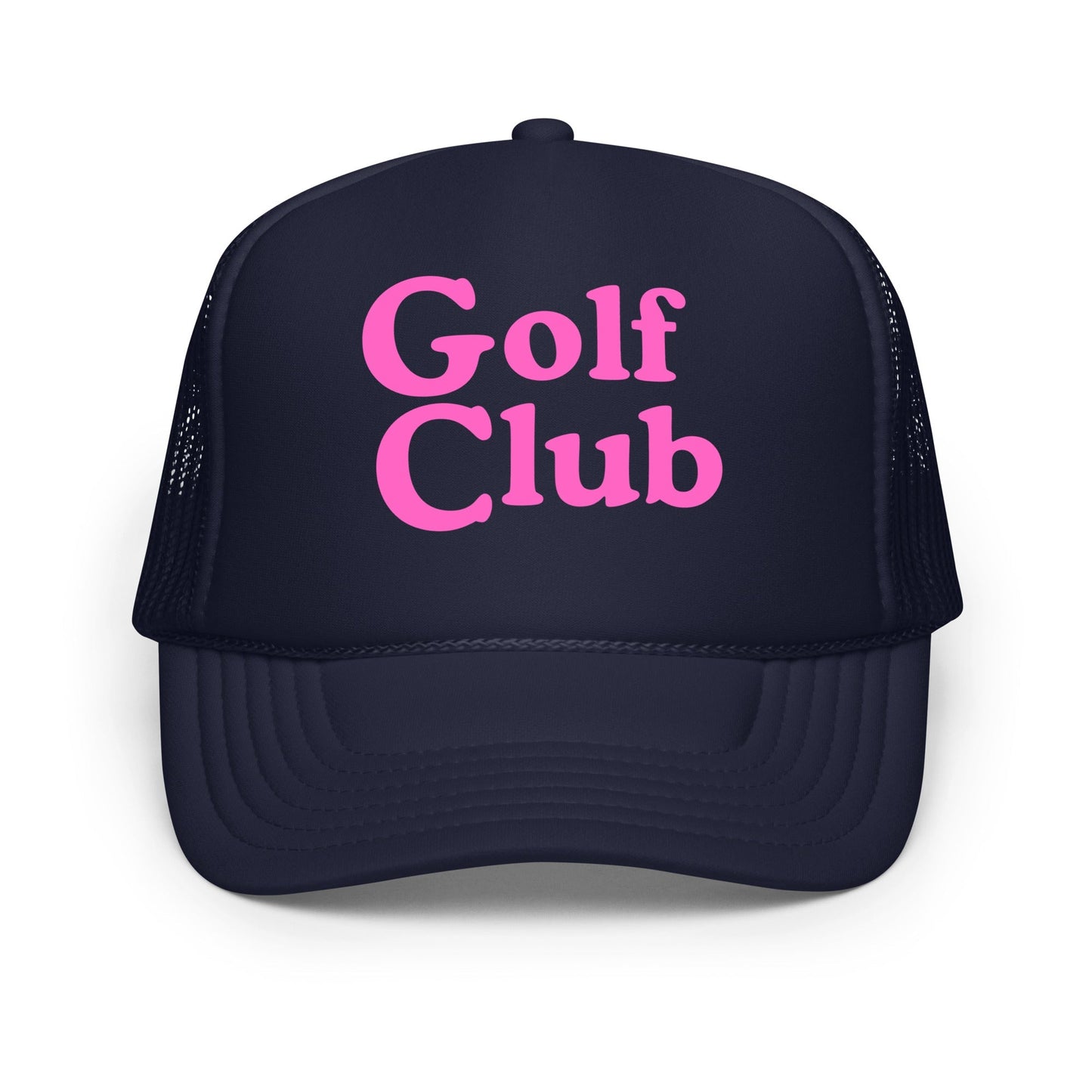 "Golf Club" Trucker Hat - Navy - Club Rehab
