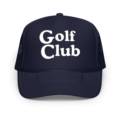 Golf Club Trucker Hat - Navy - Club Rehab
