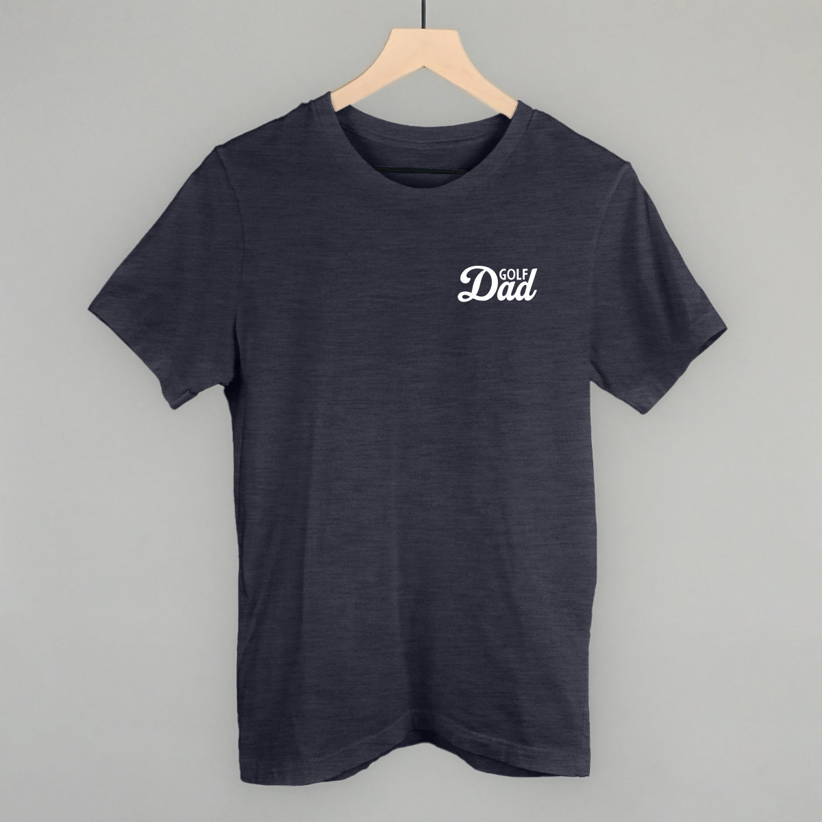 Golf Dad (White) (Left Chest), alternate product view 2