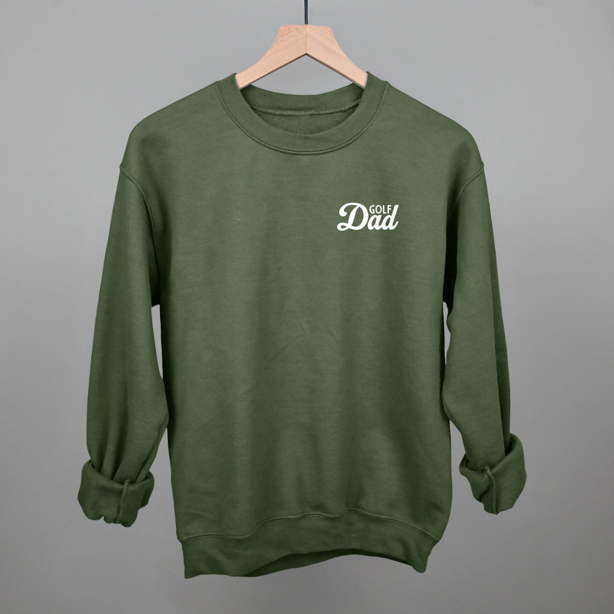 Golf Dad (White) (Left Chest), alternate product view 10