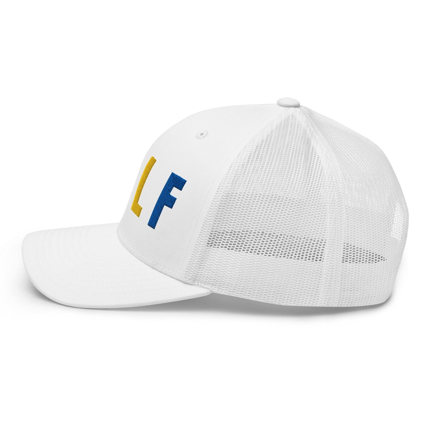 GOLF Embroidered Trucker Hat for Women - Birdie Pop Collection - White - Club Rehab