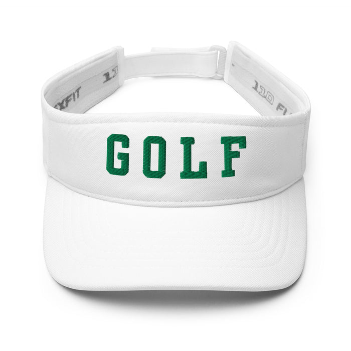 GOLF Embroidered Visor for Women - Club Rehab