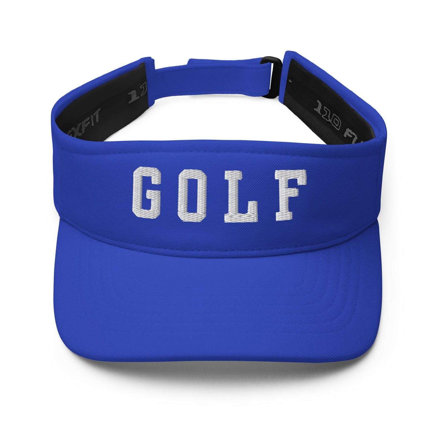 GOLF Embroidered Visor for Women - Royal - Club Rehab
