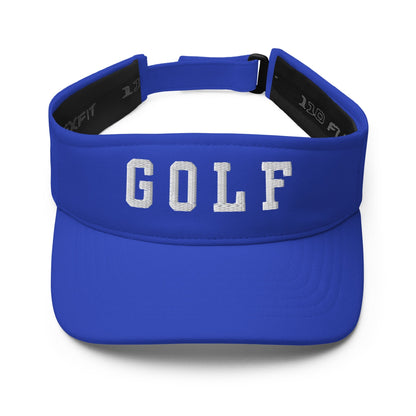 GOLF Embroidered Visor for Women - Royal - Club Rehab