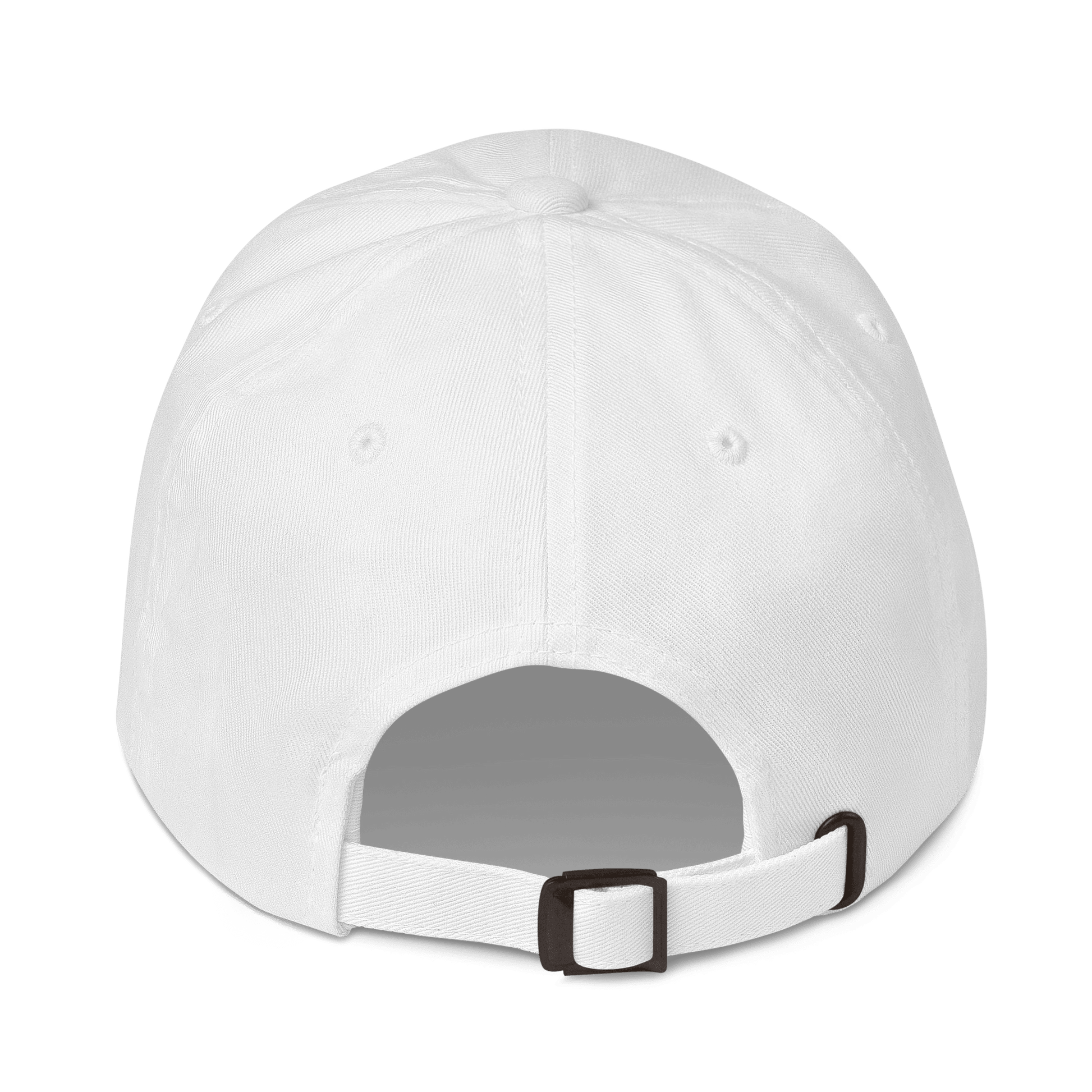 GOLF GAL Script Embroidered Dad Hat – White with Navy Thread - Club Rehab