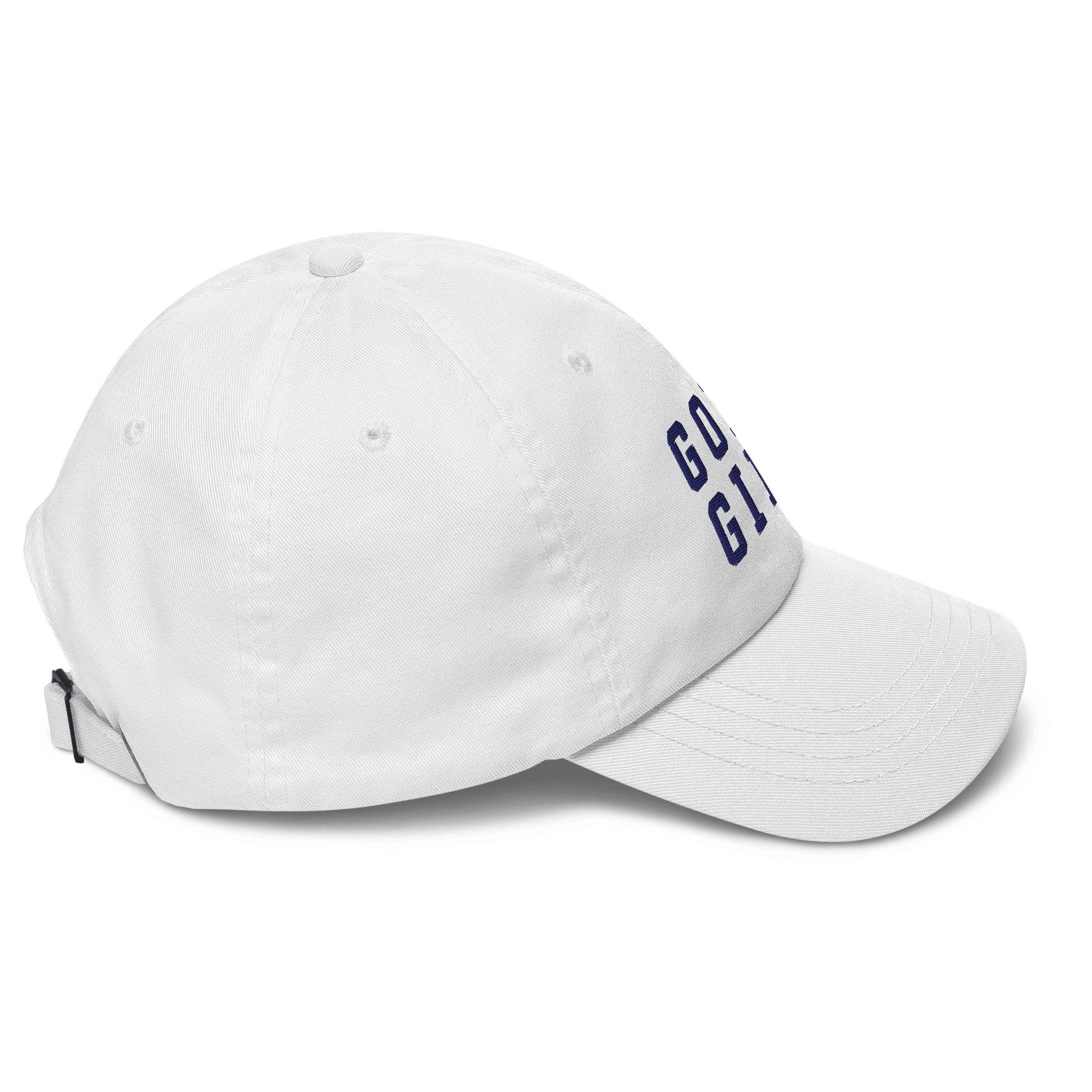 GOLF GIRL Embroidered Dad Hat - Light Blue - Club Rehab