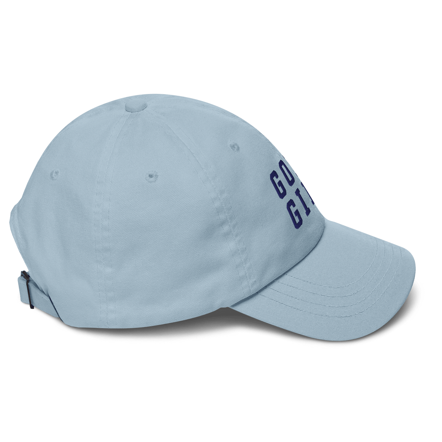 GOLF GIRL Embroidered Dad Hat - Light Blue - Club Rehab