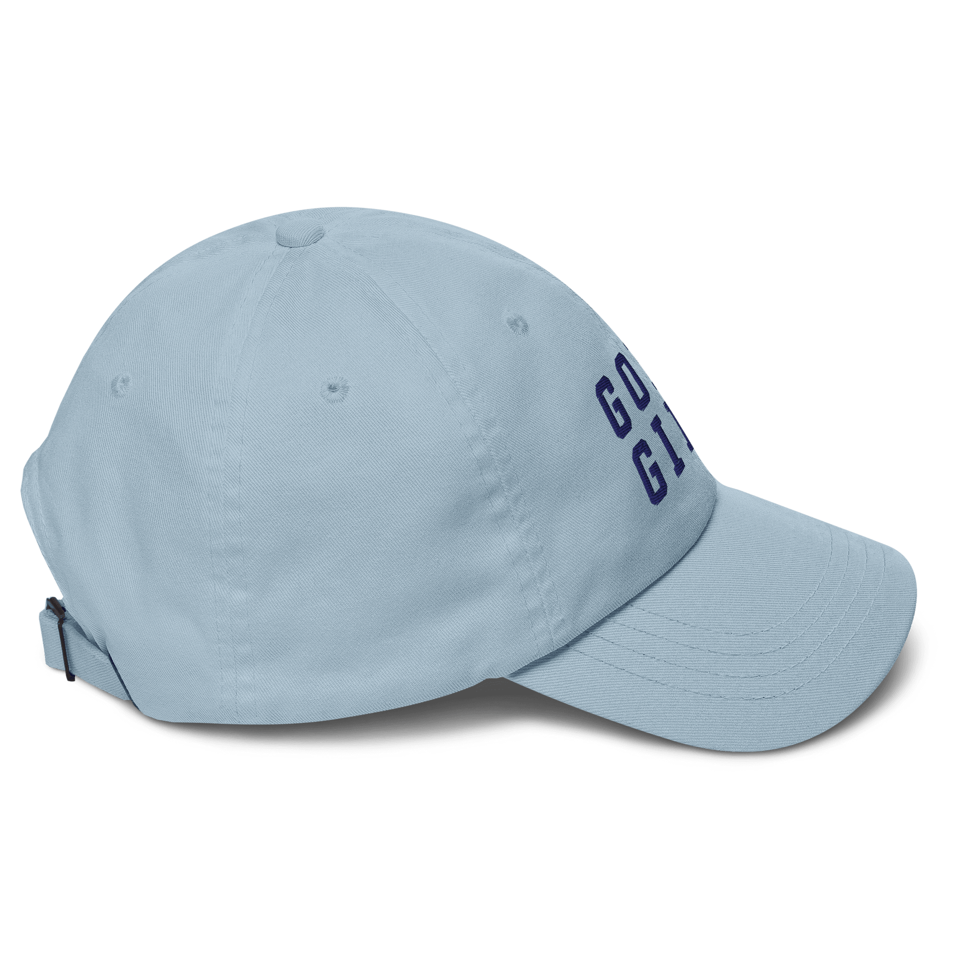 GOLF GIRL Embroidered Dad Hat - Light Blue - Club Rehab