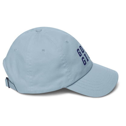 GOLF GIRL Embroidered Dad Hat - Light Blue - Club Rehab