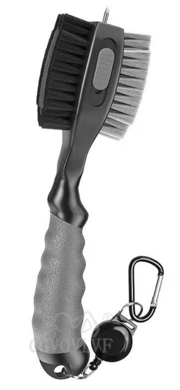 Golf Guardian 3 - in - 1 Golf Club Cleaner - Club Rehab - Golf BrushGrayGolf Guardian 3 - in - 1 Golf Club Cleaner