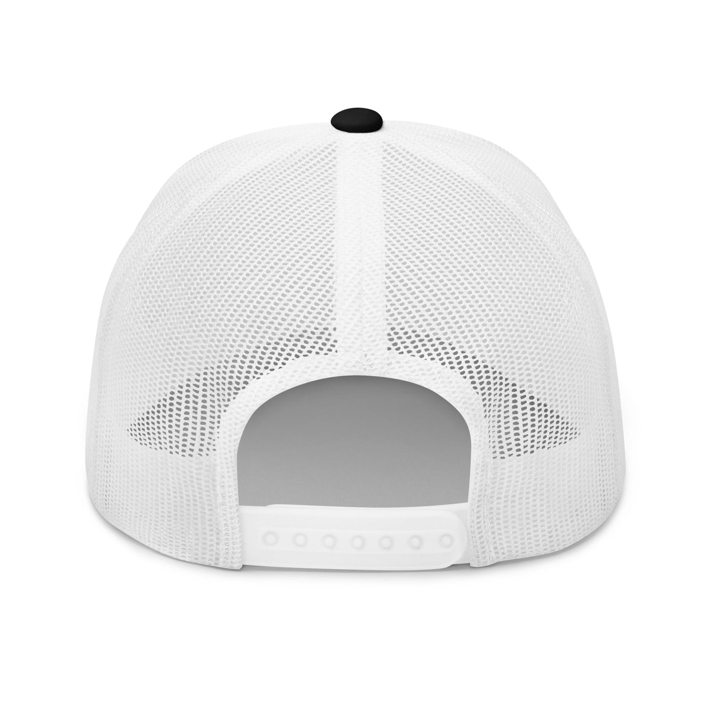 Golf Hub Trucker Hat - Black/ White - Club Rehab