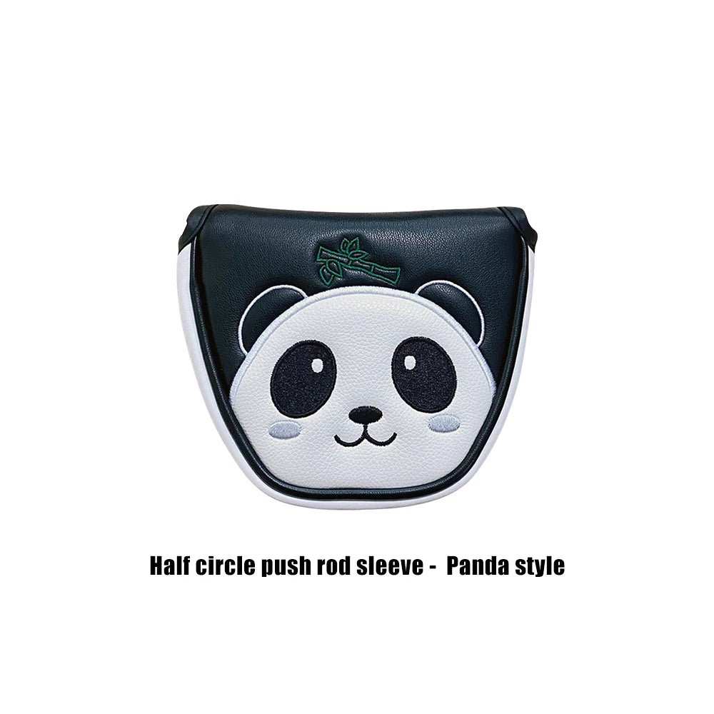 Golf Mallet Putter Covers Magnetic - Panda - Club Rehab