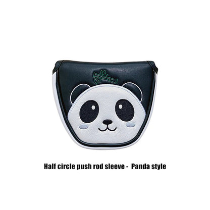 Golf Mallet Putter Covers Magnetic - Panda - Club Rehab