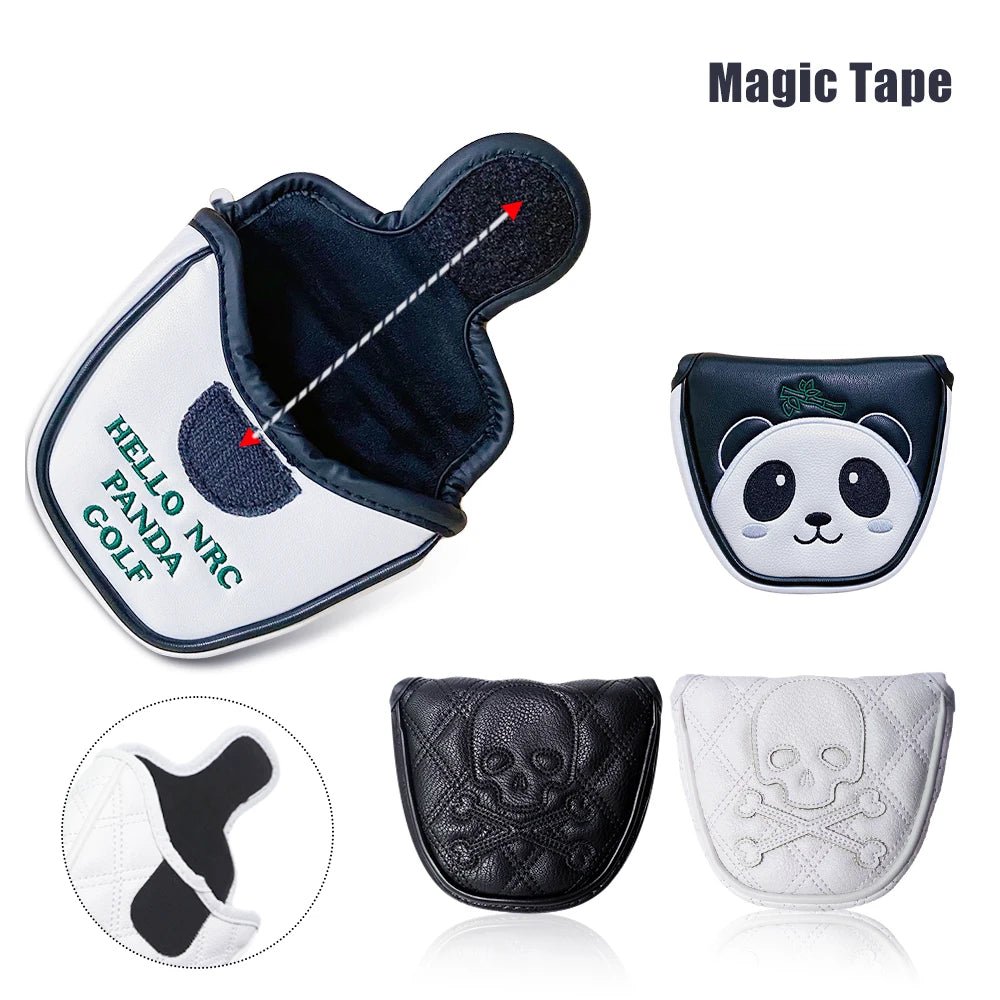 Golf Mallet Putter Covers Magnetic - Hamburger - Club Rehab