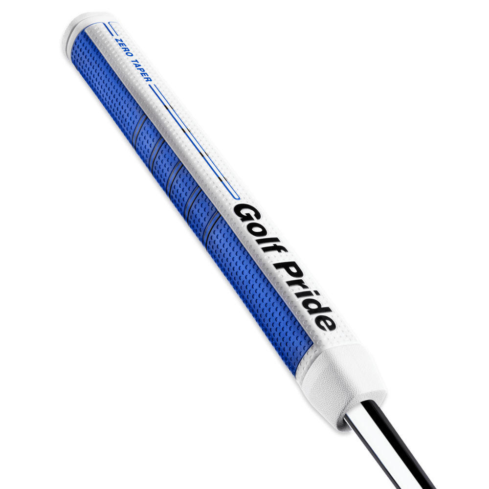 Golf Pride Zero Taper Putter Grip (Parallel Feel + Flat Paddle) - Medium Black - Club Rehab