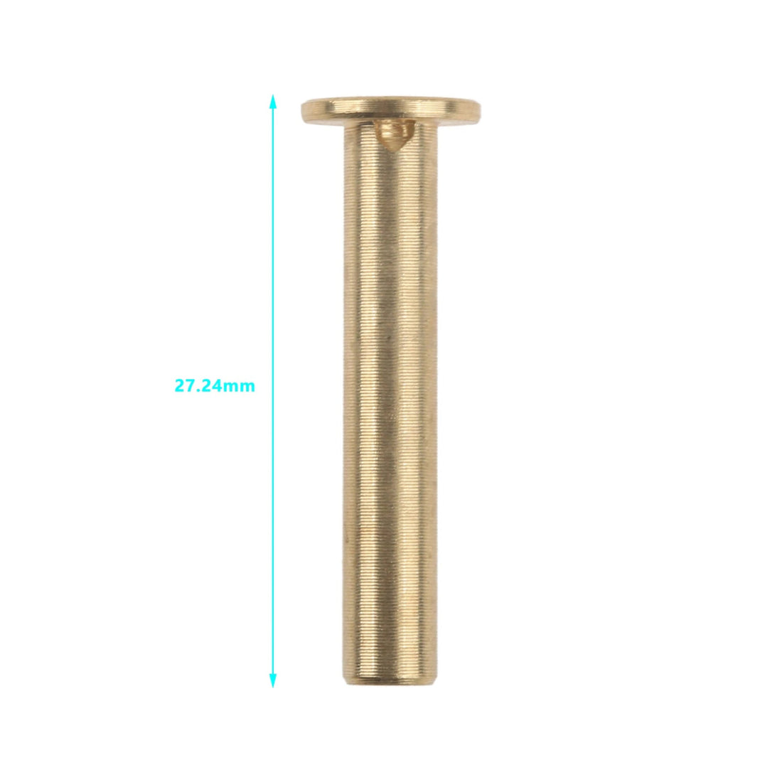 Shaft-tip weight shape and dimensions for the selected shaft option