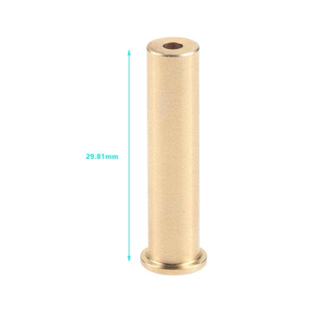 Shaft-tip weight shape and dimensions for the selected shaft option