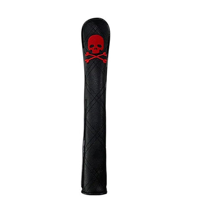 Golf Skull Pattern Soft Durable Golf Club Covers - Skull Black - Club Rehab