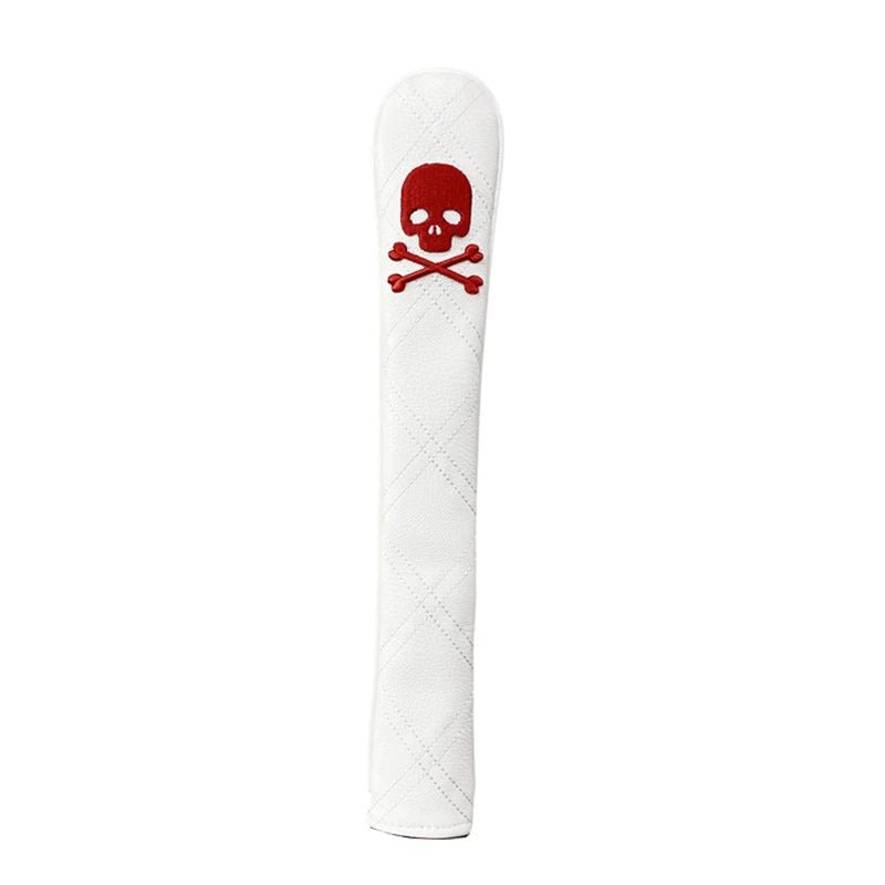 Golf Skull Pattern Soft Durable Golf Club Covers - Skull White - Club Rehab