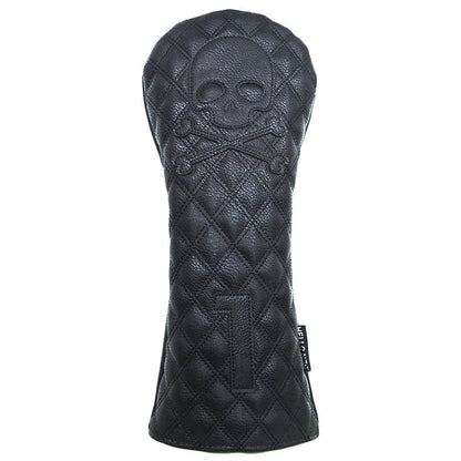 Golf Skull Pattern Soft Durable Golf Club Covers - White 13UT L - Club Rehab