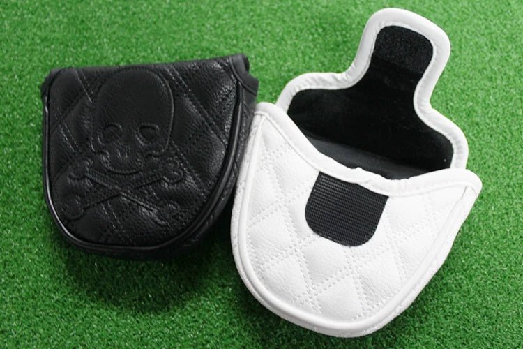 Golf Skull Pattern Soft Durable Golf Club Covers - White 13UT L - Club Rehab