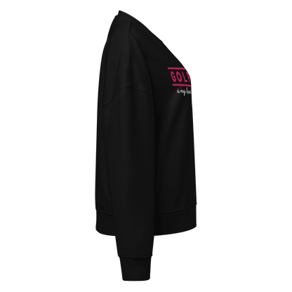 Golfing Is My Love Language Women's Sweatshirt - Black S - Club Rehab